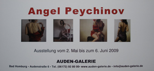 Einladungskarte Ausstellung Auden Galerie